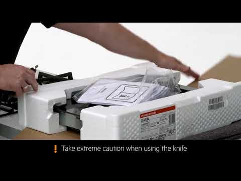 How to install your AEG Domino Gas and Induction Hob   Worktop installation