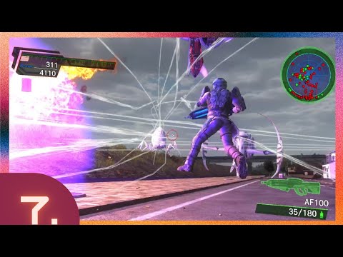 Earth Defense Force 4.1 Inferno Difficulty Gameplay Part 7