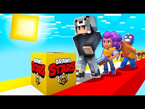 BRAWL STARS ŞANS BLOKLARI YARIŞI! 😱 - Minecraft