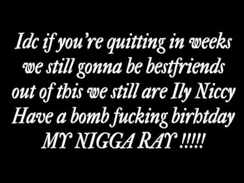 Happy BIRTHDAY CAMMY  BY AUTOGRXPH BTW