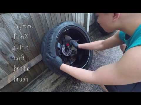 Part 2: wheel decontamination with CarPro TarX and IronX