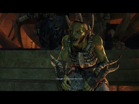 Shadow of War - Ratbag Returns Full Cutscene [1080P 60FPS]