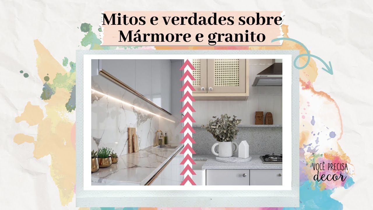Mitos e verdades sobre mármore e granito | Canal de decoração