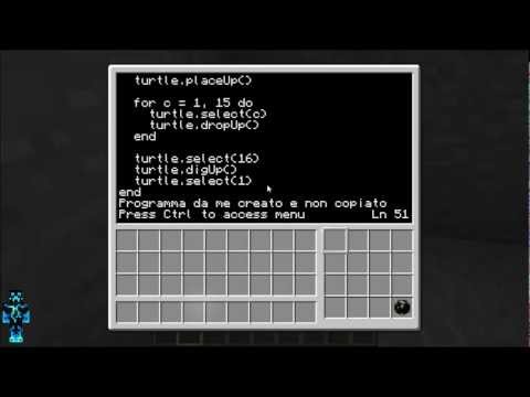 Quarry ComputerCraft - Electr096's script