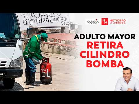 Adulto mayor retiró cilindro del ELN tras ocho días de espera | Noticiero del Medio Día