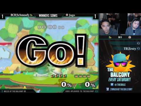 Melee @ the Balcony 81 - Winners Semis ft. BCB|Schmoofy (Falco, Falcon) VS Jago (Ice Climbers)