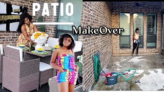 NEW ✨ EXTREME PATIO MAKEOVER 2025| OUT DOOR SUMMER DECORATING