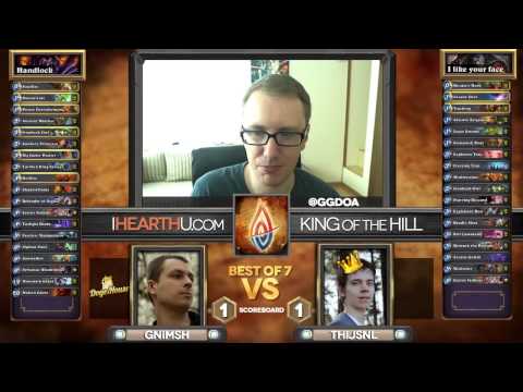 Hearthstone King of the Hill #25   ThijsNL vs Gnimsh