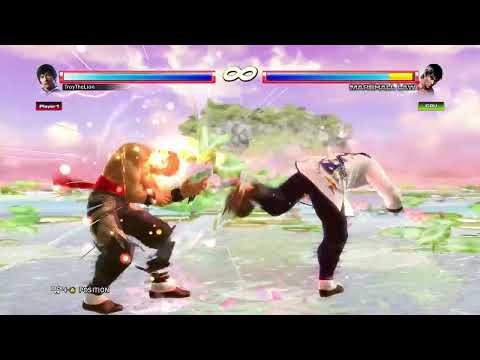 Tekken Tag Tournament 2 Forest Law VS. Marshall Law