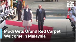 GRAND WELCOME: Malaysia PM Rolls Out Red Carpet, Guard of Honor for India’s PM Modi | AC1G
