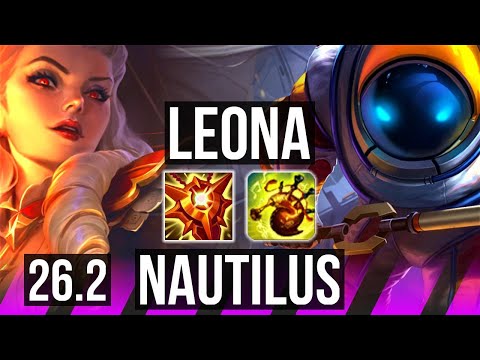 LEONA & Kai'Sa vs NAUTILUS & Aphelios (SUP) | KR Master | 26.2