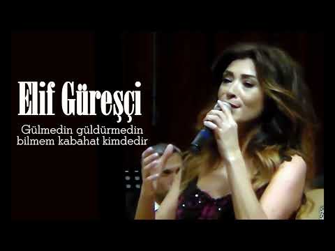 Elif Güreşçi ~ Gülmedin güldürmedin bilmem kabahat kimdedir