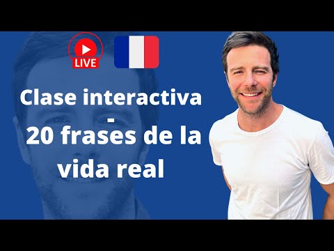 Clase en vivo - 20 frases comunes en francés para uso diario