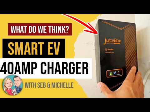 Charging Station: JuiceBox 40 Smart Electric Vehicle (EV) Charging, Wifi, 40 AMP, 25 Foot Cable!
