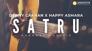 Download lagu satru - denny caknan x happy asmara (akustik karaoke) mp3