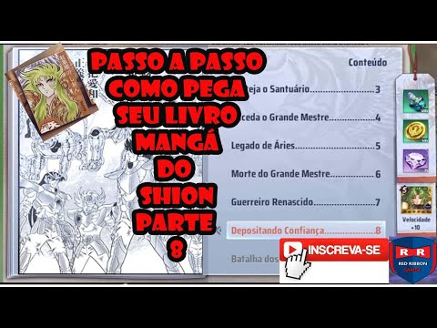 MANGA DO SHION PARTE 8  FORMA FACIL SAINT SEIYA AWAKENING