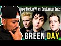 Rapper FIRST time REACTION to Green Day - Wake Me Up When September Ends! Damn...