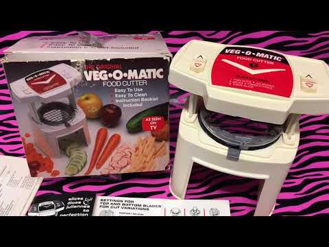 1989 Veg O Matic Vegetable Slicer 1980s 80s 80sThen80sNow