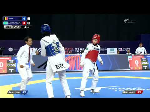 410 Round of 32 Women  62kg BEL CHAARI Sarah KAZ MAKHMUTOVA Nazym