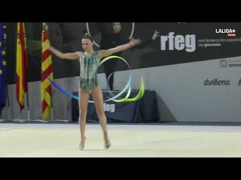 Elizabeta Havryliv (ITA) Ribbon– Liga Iberdrola ll 3rd Division