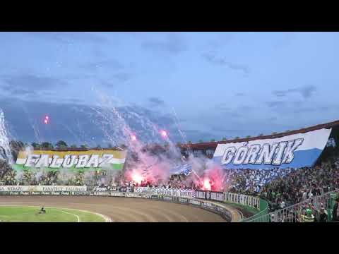 Stelmet Falubaz Zielona Góra - Gezet Stal Gorzów 50:39 - Oprawa "Falubaz Flota Górnik" - 13.07.2025