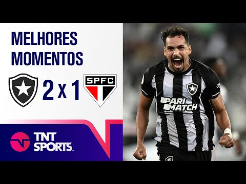 TIQUINHO SOARES E EDUARDO MARCAM DE CABEÇA E BOTAFOGO VENCE NO FINAL | BOTAFOGO 2X1 SÃO PAULO
