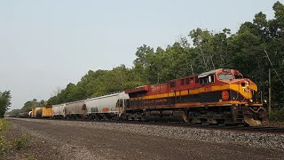 Canadian Pacific 133 westbound at Bedell, Ontario. August 4, 2025.