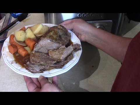 Slow Cooker Sirloin Roast with Root Veggies