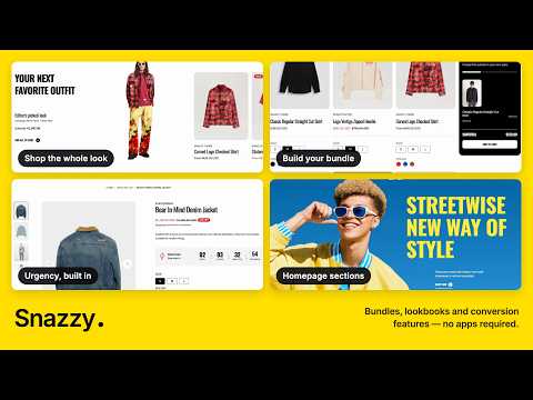 Shoppable bundles & lookbooks