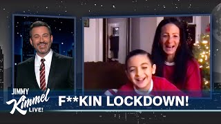 Jimmy Kimmel Interviews the F**kin Lockdown Kid video