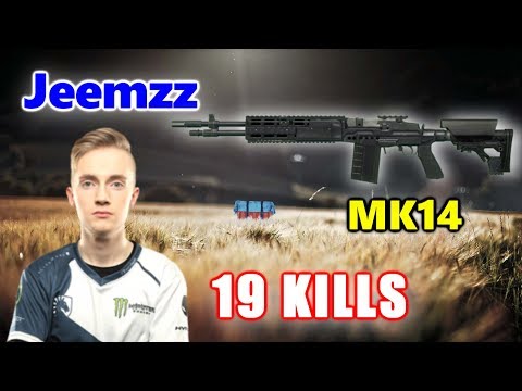 Team Liquid Jeemzz - 19 KILLS - MK14 - SOLO - PUBG