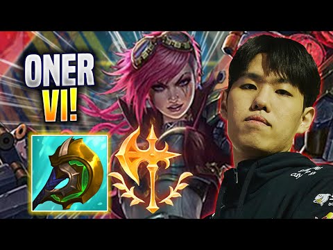 ONER DOMINATING WITH VI! - T1 Oner Plays Vi JUNGLE vs Wukong! | Preseason 2023