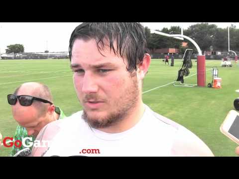 Alan Knott after Sept. 3 Gamecocks practice