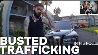 Busted Trafficking INSANE Haul Napping In His Rolls