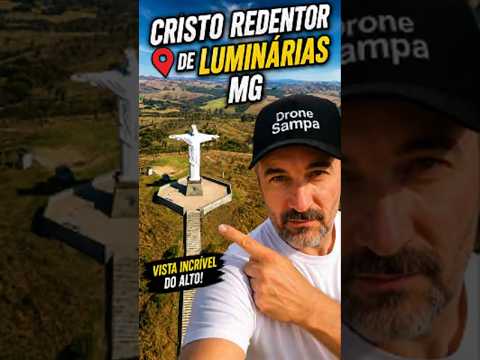 Cristo Redentor de Luminárias - MG #dronesampa