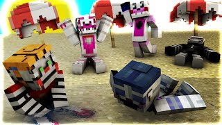 Minecraft Fnaf Goes To The Beach (Minecraft Roleplay)