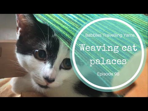 Babbles Travelling Yarns - Episode 98 - Weaving Cat Palaces