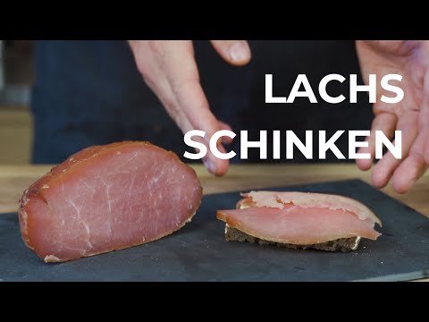 Make your own smoked salmon ham - mildly smoked and super delicious