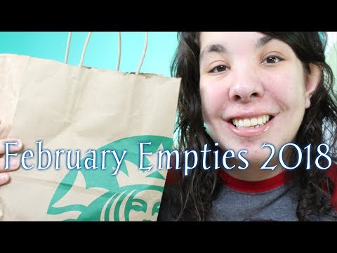 February Empties 2018