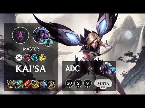 Kai'Sa ADC vs Varus - KR Master Patch 11.10