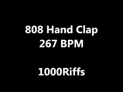 808 Hand Clap : 267 BPM - Beats Per Minute