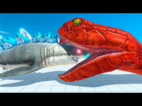 Mega Snake Bites Units - Animal Revolt Battle Simulator