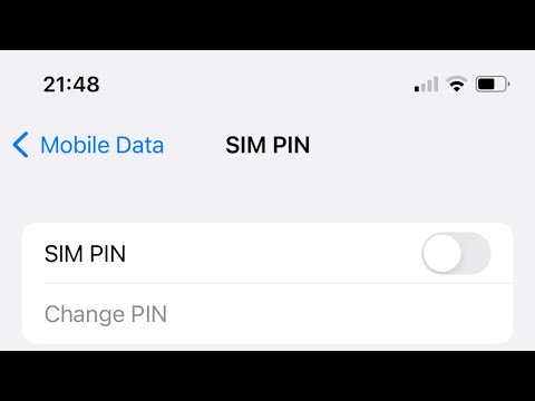 How to Enable/Disable SIM PIN #shorts