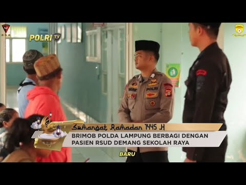 BRIMOB LAMPUNG BERBAGI TAKJIL