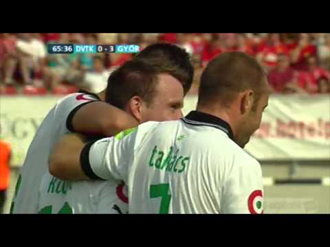 Koltai Tamás gólja a DVTK-Győri ETO mérkőzésen
