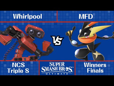 NCS Triple S - Whirlpool (ROB) vs MFD (Greninja) - Ultimate Singles
