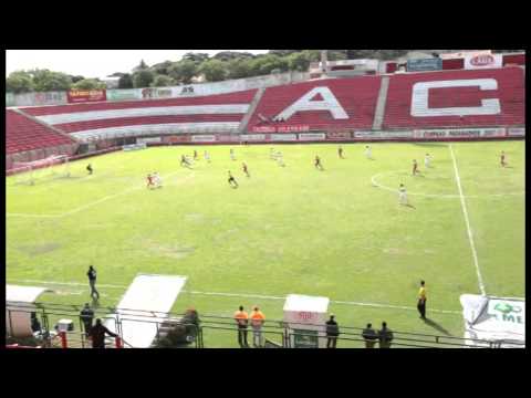 Gol do atacante Arysson do ACP: ACP (1) x (1)Paraná Club 05.07.15 no WW Taça FPF/2015