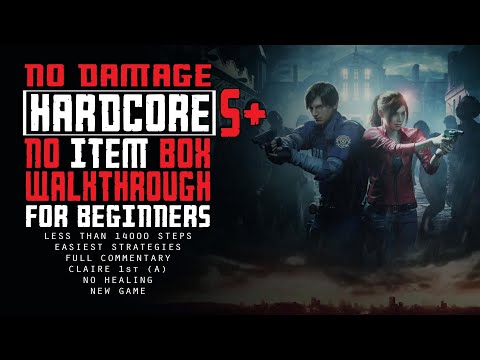 Resident Evil 2 (PS5) - Hardcore S+ Claire 1st Run (A) No Damage No Item Box - Beginner's Guide