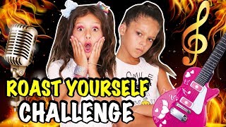 🔥 ROAST YOURSELF CHALLENGE 🔥KARINA Y MARINA feat Jose Seron 🎤 CANCIÓN ESPECIAL 200K SUSCRIPTORES