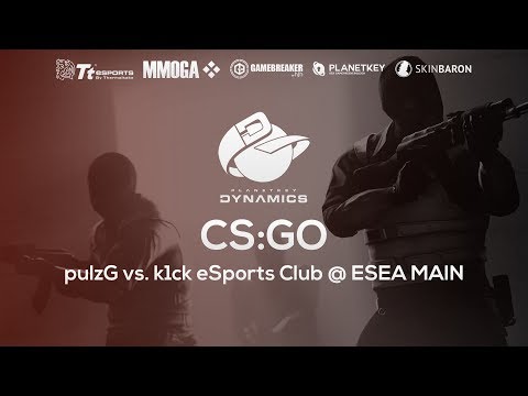 pulzG vs. k1ck esports club @ESEA Main